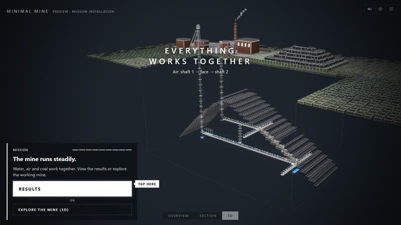Minimal Mine – Stable operation